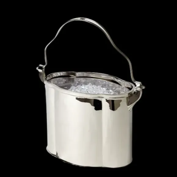 Marie Dumas Ice Bucket with Architectural Handle