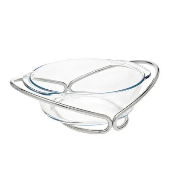 Marie Dumas Infinity Round Glass Bowl