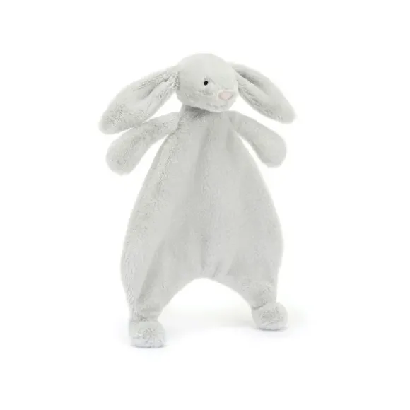 Marie Dumas Jellycat Silver Bashful Bunny Comforter