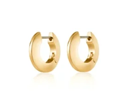 Marie Dumas Jenny Bird Gold Hinged Hoop