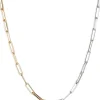 Marie Dumas Jenny Bird Two Tone Andi Slim Necklace