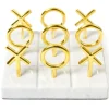 Marie Dumas Jonathan Adler Brass Tic Tac Toe Set