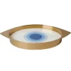 Marie Dumas Jonathan Adler Harlequin Blue Eye Tray