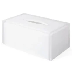 Marie Dumas Jonathan Adler Hollywood Long Tissue Box - Clear