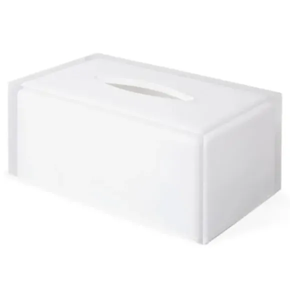 Marie Dumas Jonathan Adler Hollywood Long Tissue Box - Clear