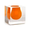 Marie Dumas Jonathan Adler Orange Mini Bel Air Scoop Vase