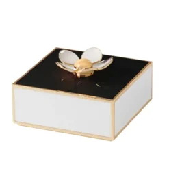 Marie Dumas Kate Spade Black Make It Pop Floral Box
