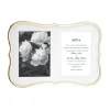 Marie Dumas Kate Spade Crown Point Gold Double Invitation Frame