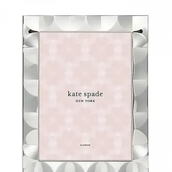 Marie Dumas Kate Spade South Street Silver Scallop 8x10 Frame