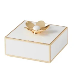 Marie Dumas Kate Spade White Make It Pop Floral Box