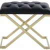 Marie Dumas Kylie Bench Black and Gold