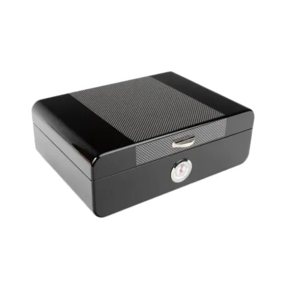 Marie Dumas Lorenzo Black Cigar Box Humidor