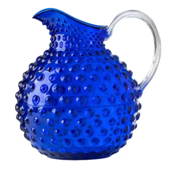 Marie Dumas MarioLuca Giusti Acrylic Sister Rosetta Blue Pitcher
