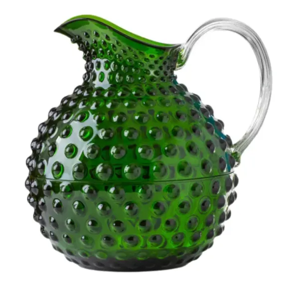 Marie Dumas MarioLuca Giusti Acrylic Sister Rosetta Green Pitcher