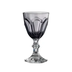 Marie Dumas MarioLuca Giusti Grey Dolce Vita Acrylic Wine Glasses Set of 6