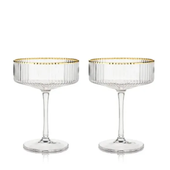 Marie Dumas Meridian Set of 2 Couple Glasses