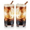 Marie Dumas Meridian Set of 2 Highball Glasses