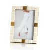 Marie Dumas Micha Bone & Brass 5x7 Frame