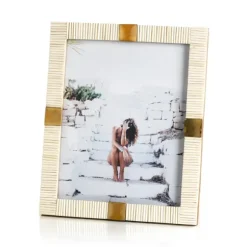 Marie Dumas Micha Bone & Brass 8x10 Frame