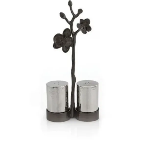 Marie Dumas Michael Aram Black Orchid Salt & Pepper Set