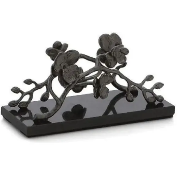 Marie Dumas Michael Aram Black Orchid Vertical Napkin Holder