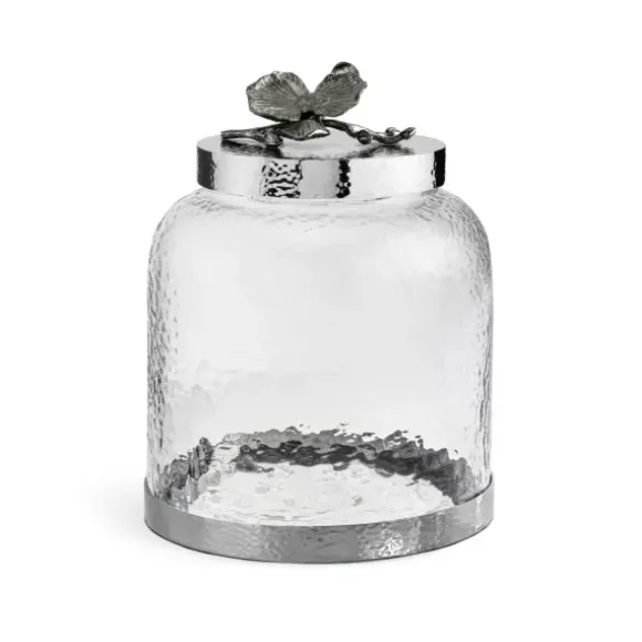 Marie Dumas Michael Aram Black Orchid Cookie Jar