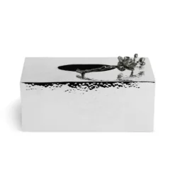 Marie Dumas Michael Aram Black Orchid Rectangular Tissue Box