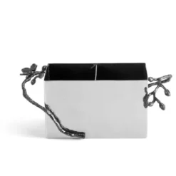 Marie Dumas Michael Aram Black Orchid Cutlery Holder