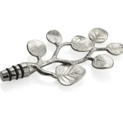 Marie Dumas Michael Aram Botanical Leaf Wine Stopper