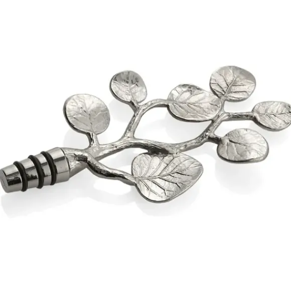 Marie Dumas Michael Aram Botanical Leaf Wine Stopper