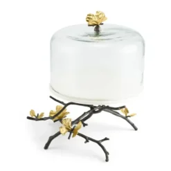 Marie Dumas Michael Aram Butterfly Ginkgo - Cake Stand with Dome
