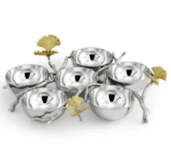 Marie Dumas Michael Aram Butterfly Ginkgo Seder Plate