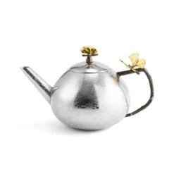Marie Dumas Michael Aram Butterfly Ginkgo Round Teapot