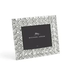 Marie Dumas Michael Aram Palm 5x7 Nickel Photo Frame
