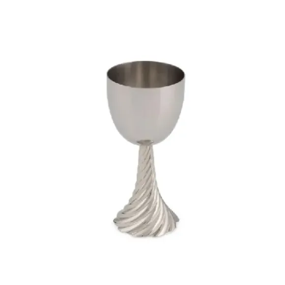 Marie Dumas Michael Aram Silver Twist Kiddush Cup