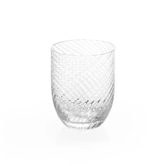 Marie Dumas Michael Aram Twist Diamond Highball Glasses - Set of 4