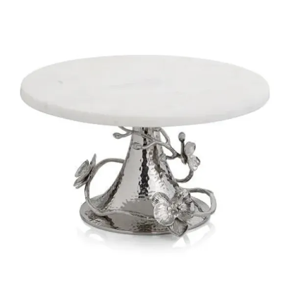 Marie Dumas Michael Aram White Orchid - Cake Stand White