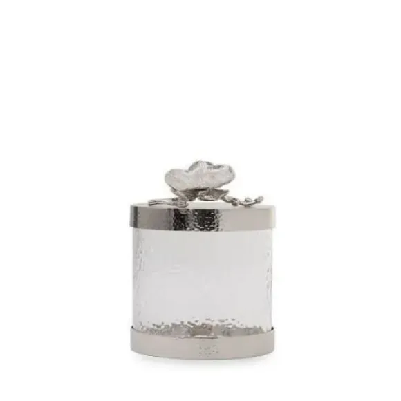 Marie Dumas Michael Aram White Orchid Canister - Extra Small