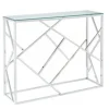 Marie Dumas Émilie Silver Console Table