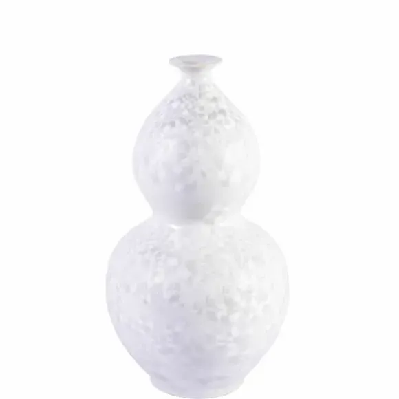 Marie Dumas Mother of Pearl Curvy Vase - Small