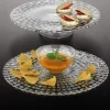 Marie Dumas Nachtmann Bossa Nova Cake Plate / Chip & Dip