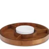 Marie Dumas Nambe Duet Lazy Susan