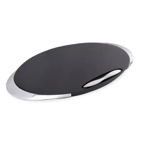 Marie Dumas Nambe Noir Cheese Board with Knife