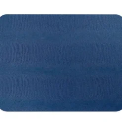 Marie Dumas Navy Rectangular Lizard Felt Back Placemat
