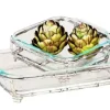 Marie Dumas Nickel Bamboo Rectangular Baking Dish