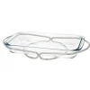 Marie Dumas Nickel Infinity Glass Rectangular Dish