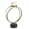 Marie Dumas Nicole Circular Bass Candleholder - Small