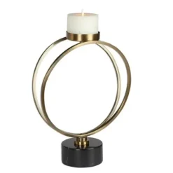 Marie Dumas Nicole Circular Bass Candleholder - Small