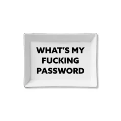 Marie Dumas Password Trinket Tray