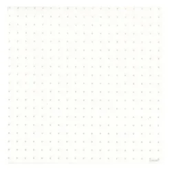 Marie Dumas Paviot White & Silver Cosmos Dinner Napkins